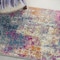 Homeroots 2 x 3 ft. Ivory & Multi Color Abstract Scatter Area Rug 385708 - alternate 3